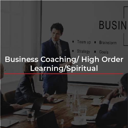 Business Coaching/ High Order Learning/Spiritual